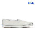 Keds Champion Slip Leather Foxing Stripe Sneaker Snow White
