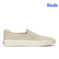 Keds Pursuit Slip Perf Leather Oatmeal