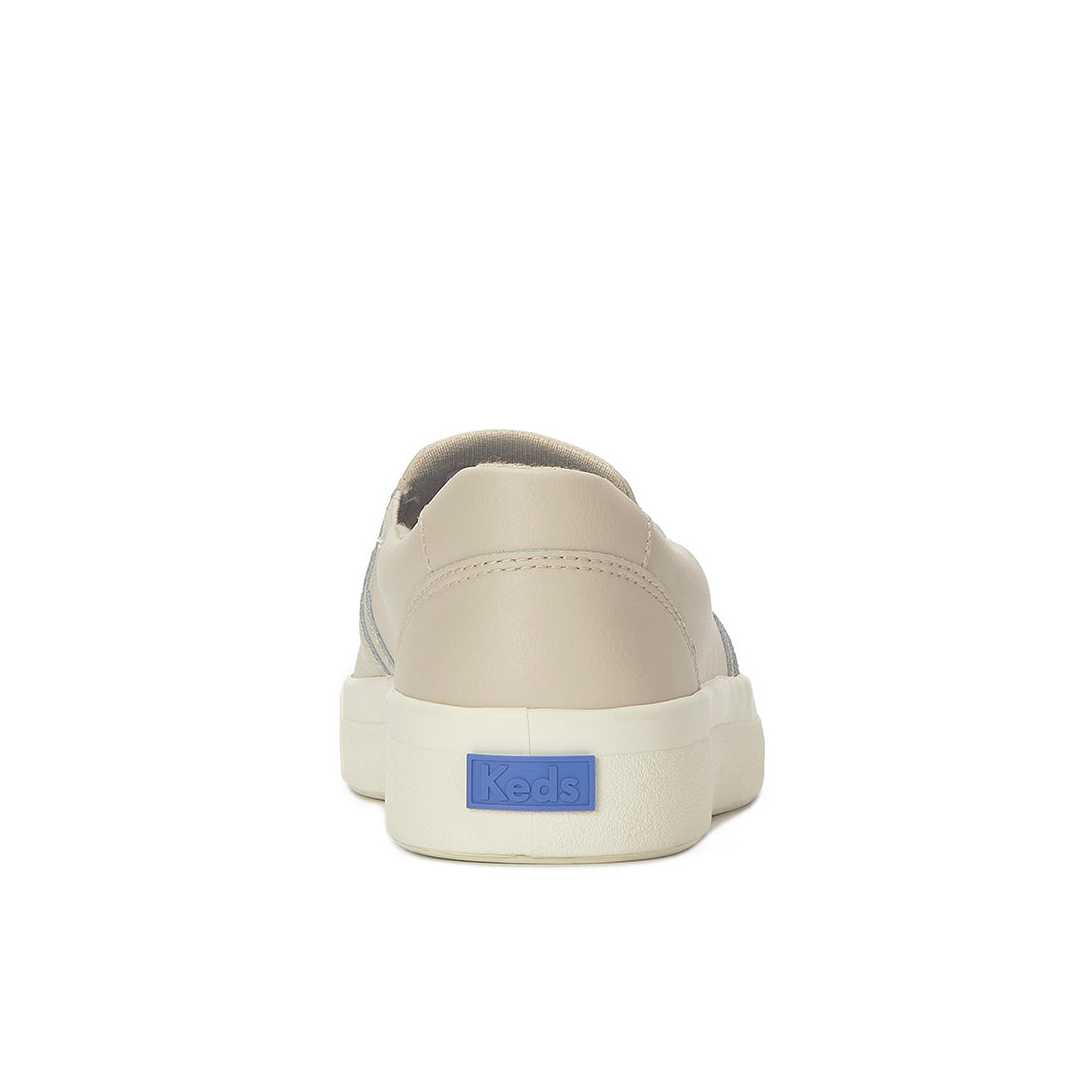 Keds Pursuit Slip Perf Leather Oatmeal