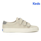 Keds Jump Kick V Leather Dalmata Heel Oatmeal/Black