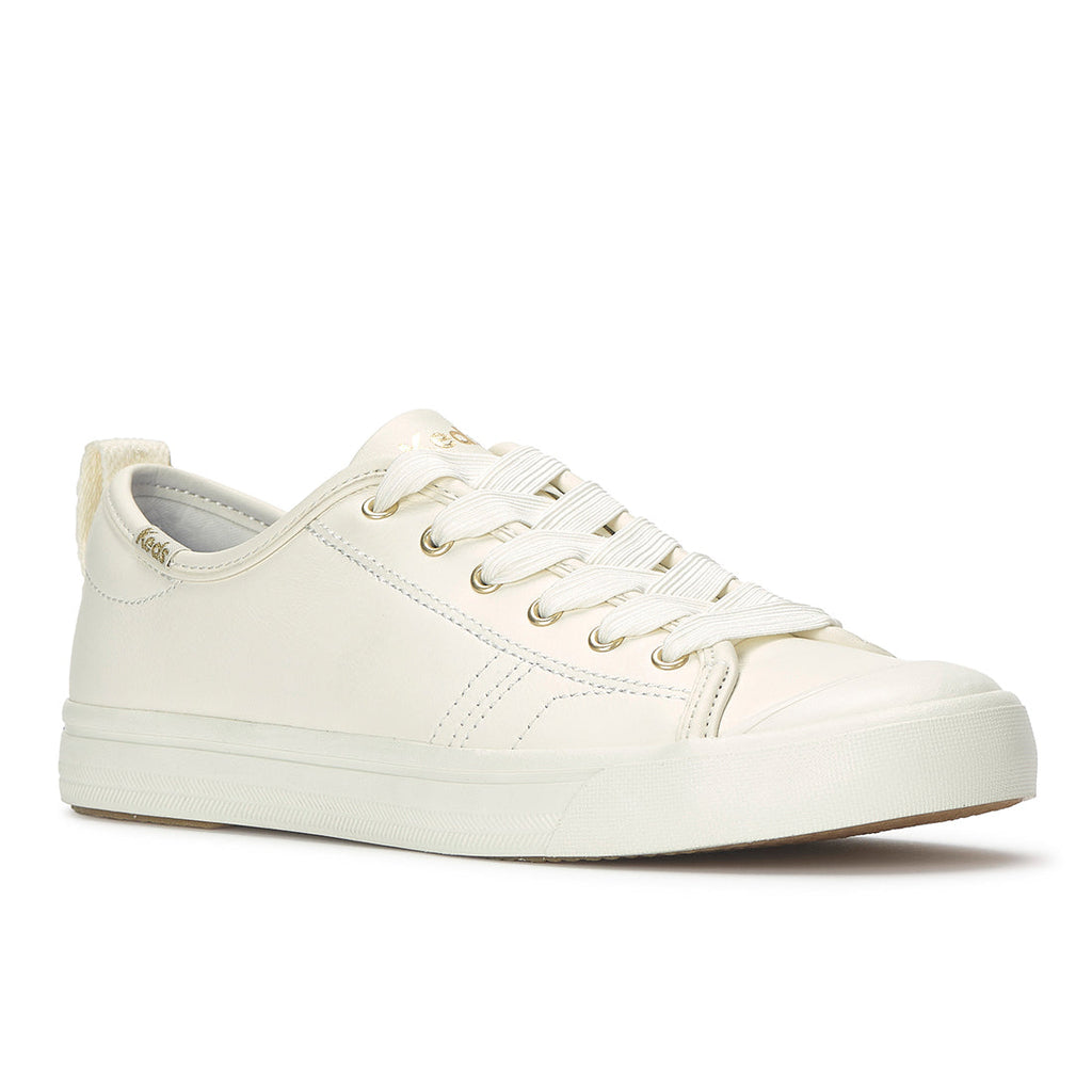 Keds Cruise Leather Egret/Gold Sneaker