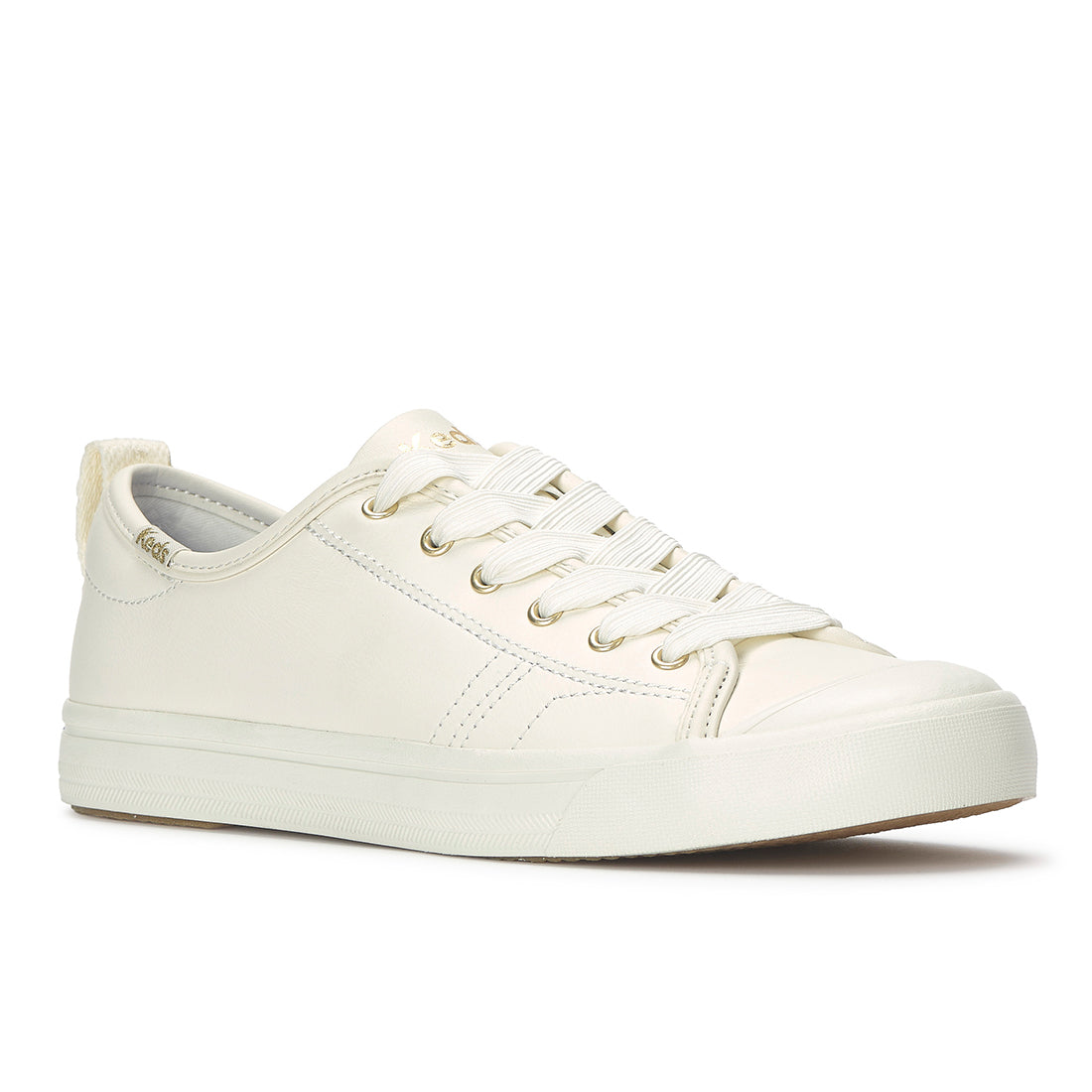 Keds Cruise Leather Egret/Gold Sneaker