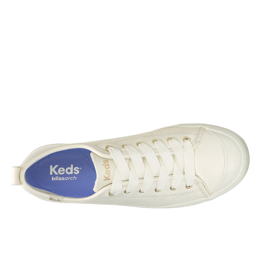 Keds Cruise Leather Egret/Gold Sneaker