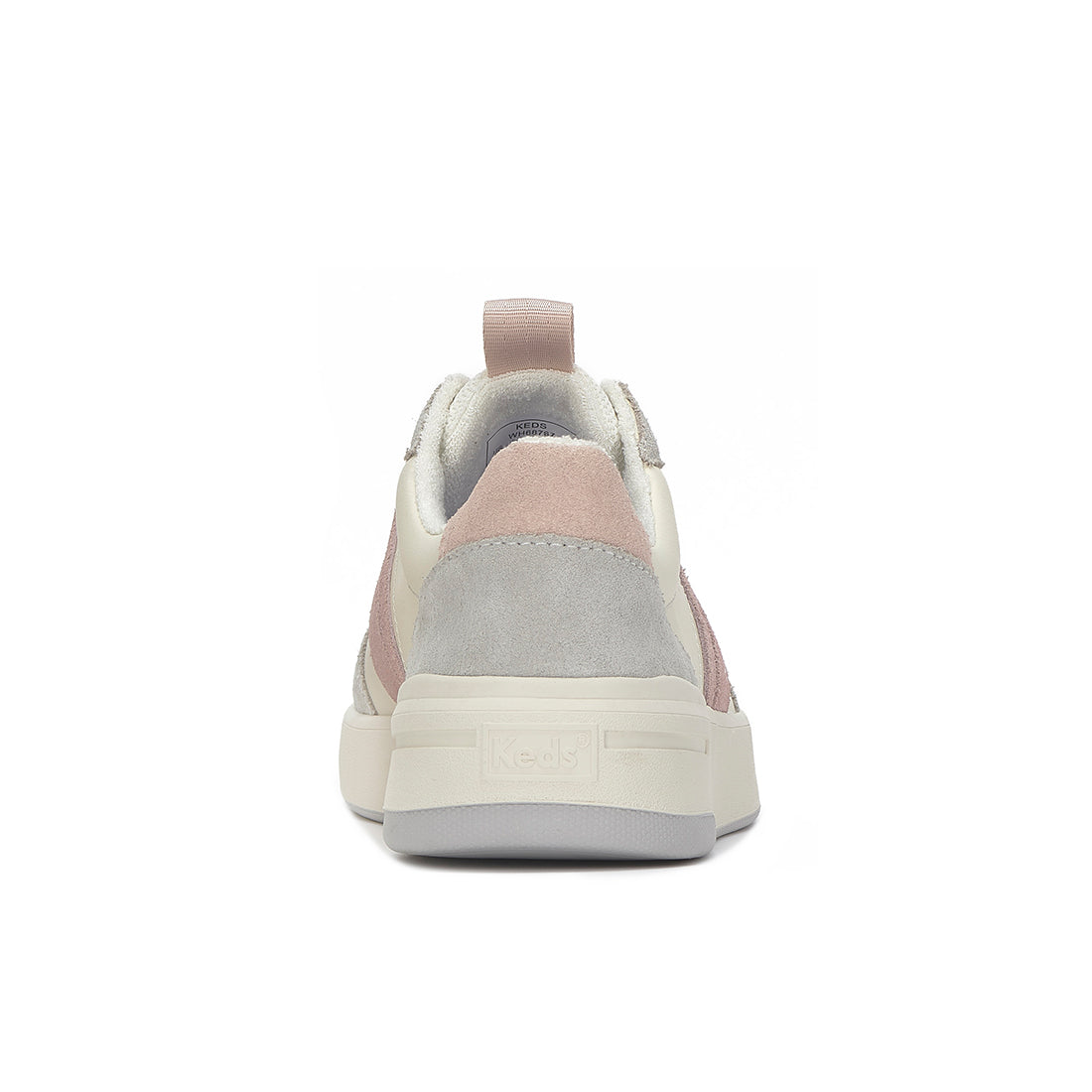 Keds The Court II Leather/Suede Egret/Blush/Grey