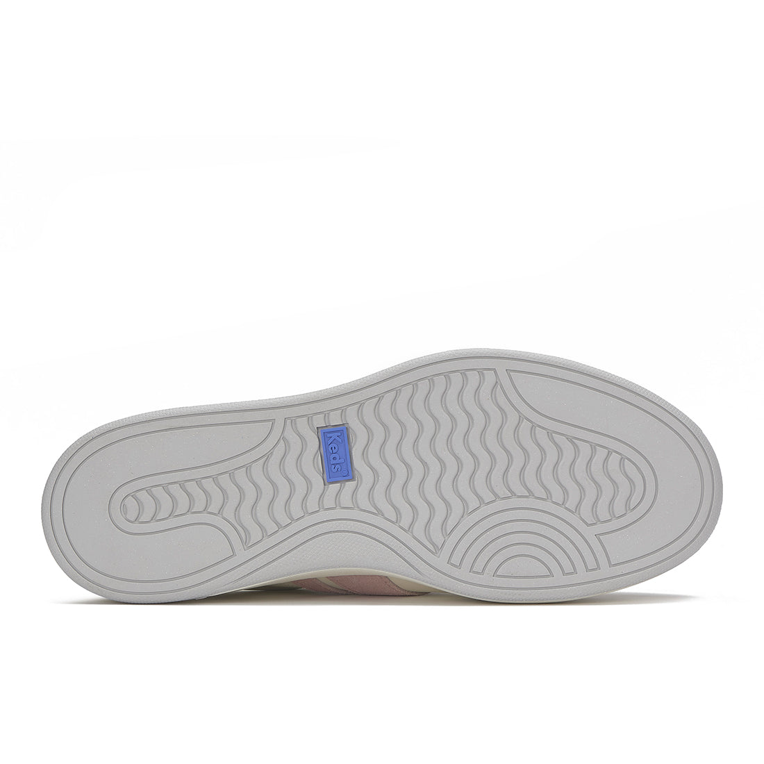 Keds The Court II Leather/Suede Egret/Blush/Grey