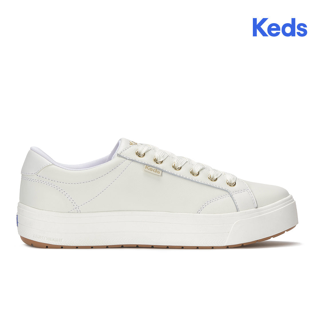 Keds Park Leather White