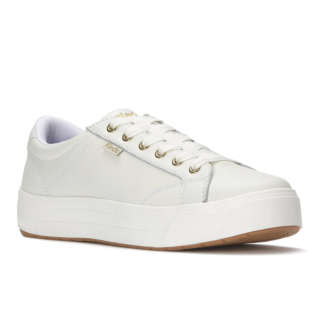Keds Park Leather White