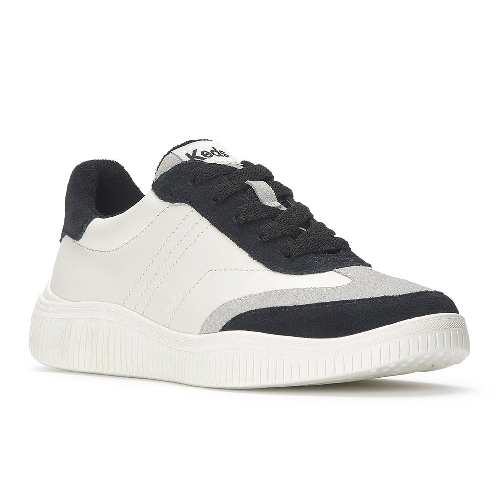 Keds Contest Leather/Suede White/Black