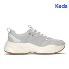 Keds Cross City Trainer Leather/Mesh Grey/Silver