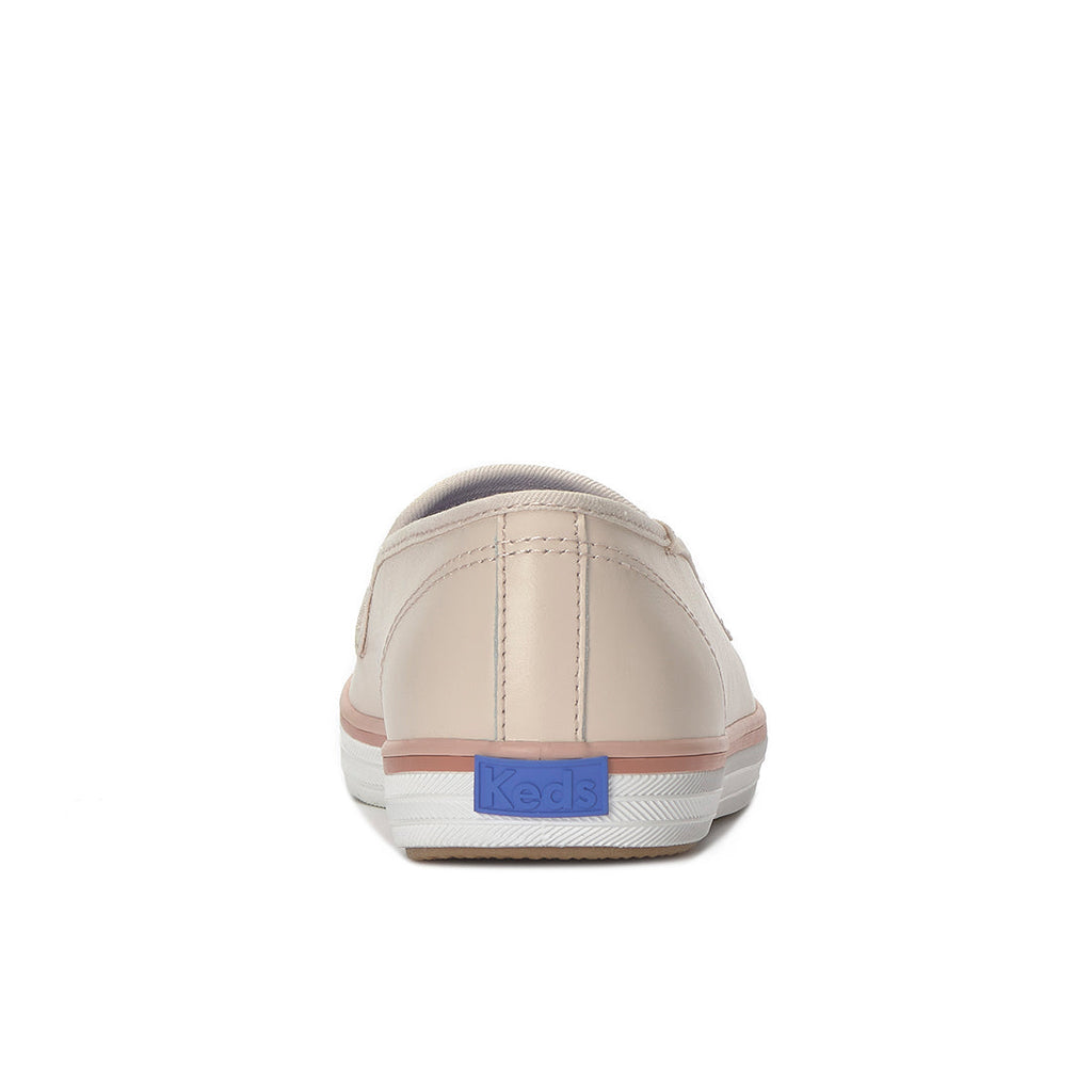 Keds Champion Slip Leather Foxing Stripe Blush Sneaker