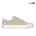 Keds Jump Kick T-Toe Perf Leather Oatmeal