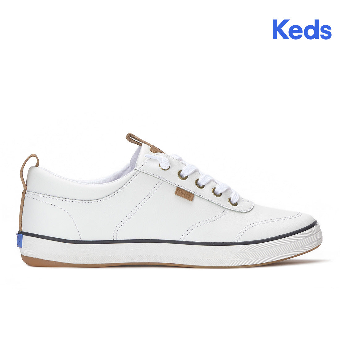Keds Center III Slip-On Leather White/Navy