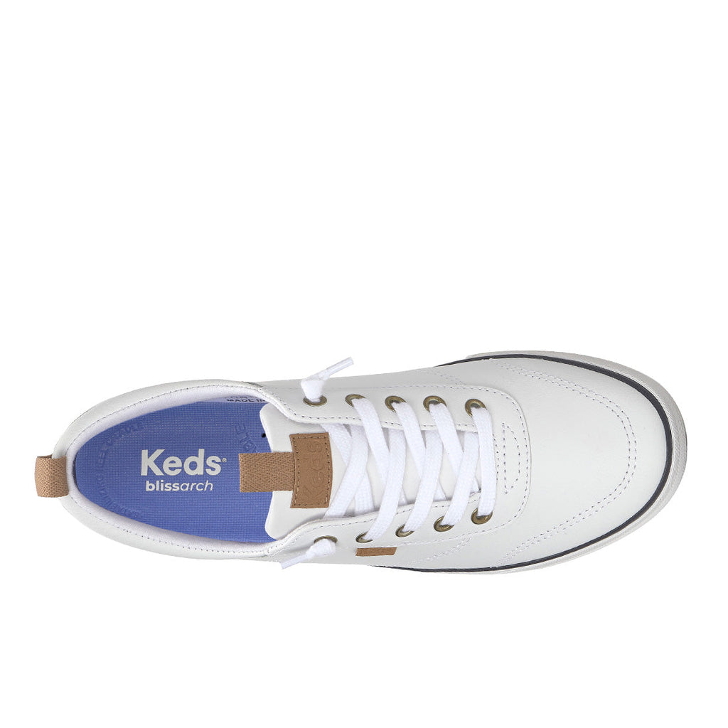 Keds Center III Slip-On Leather White/Navy