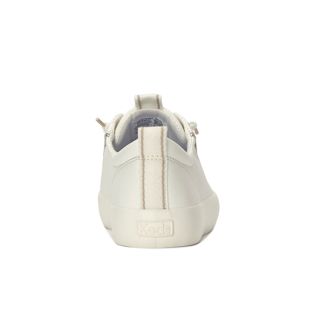 Keds Kickback Premium Leather Pop Binding Egret/Gold