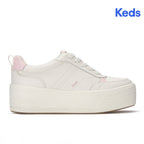 Keds Skyler II Leather Snow White/Light Pink