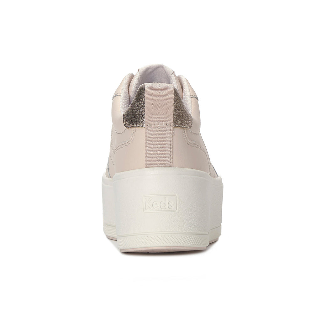 Keds Skyler II Leather Metallic Heel Blush