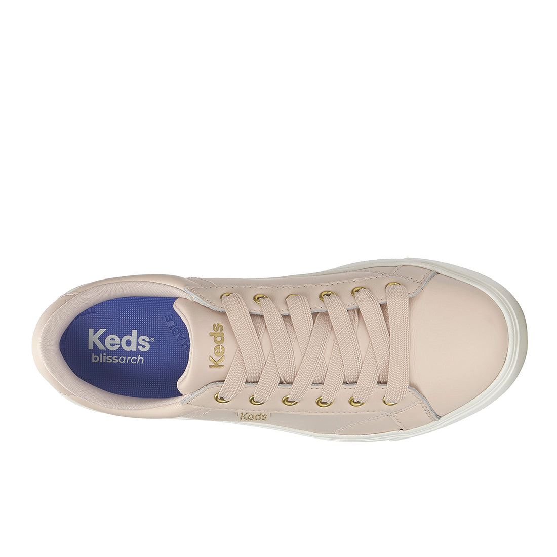 Keds Park Leather Blush