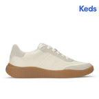 Keds Contest Perf Leather/Suede Egret/Oatmeal