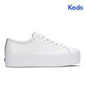 Women's Triple Up Leather Iridescent Binding White/Iridescent