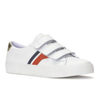 Keds Jump Kick V Leather Retro Logo White/Navy/Red
