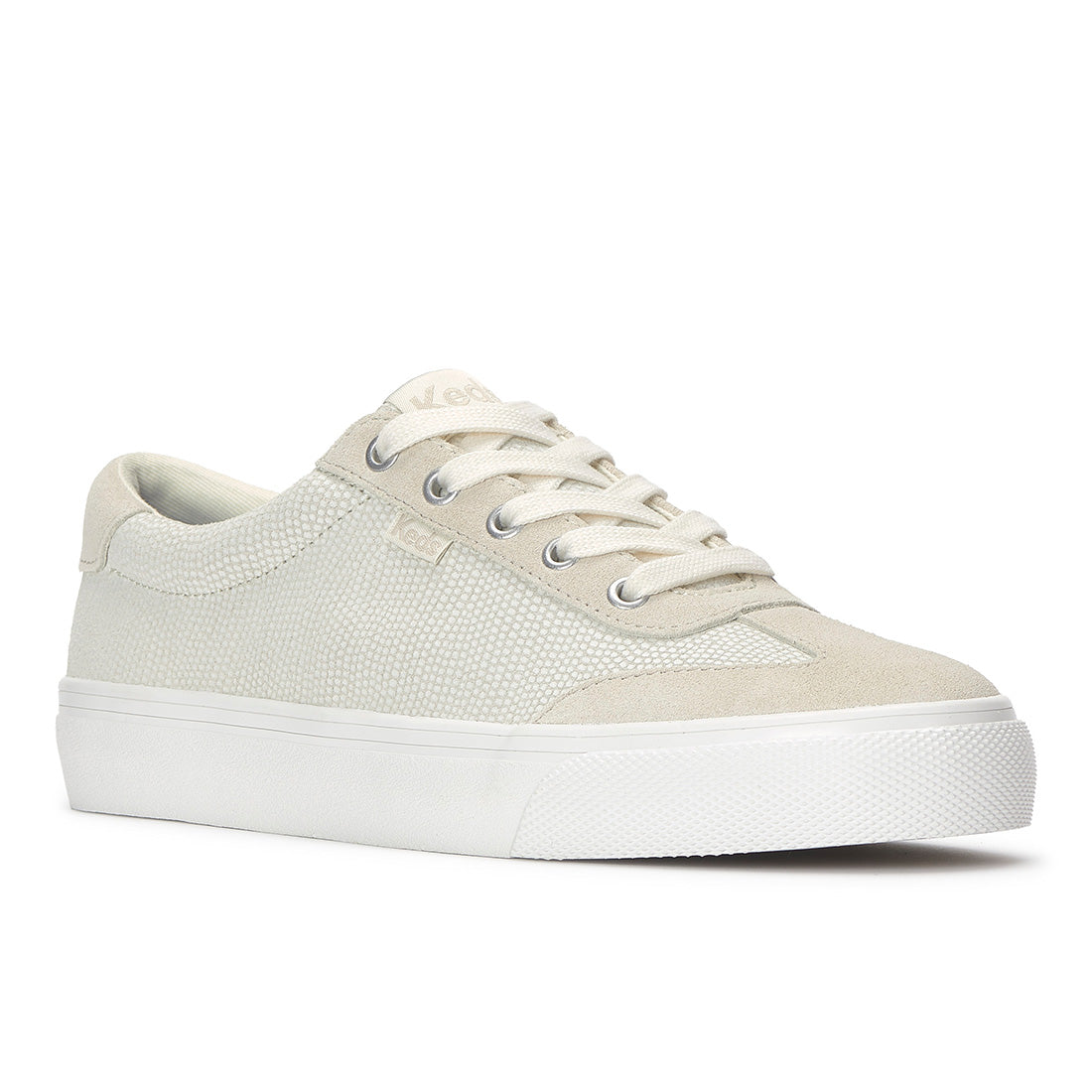 Keds Jump Kick T-Toe Dalmata Leather/Suede Cream/Oatmeal