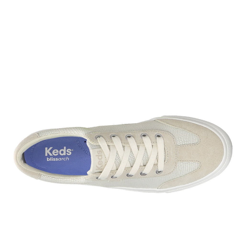 Keds Jump Kick T-Toe Dalmata Leather/Suede Cream/Oatmeal