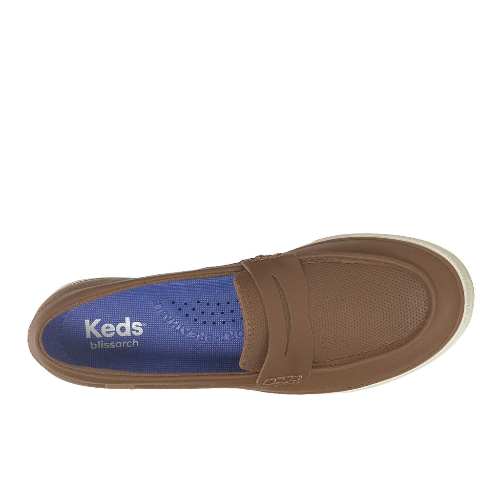 Keds Center III Loafer Leather Cognac