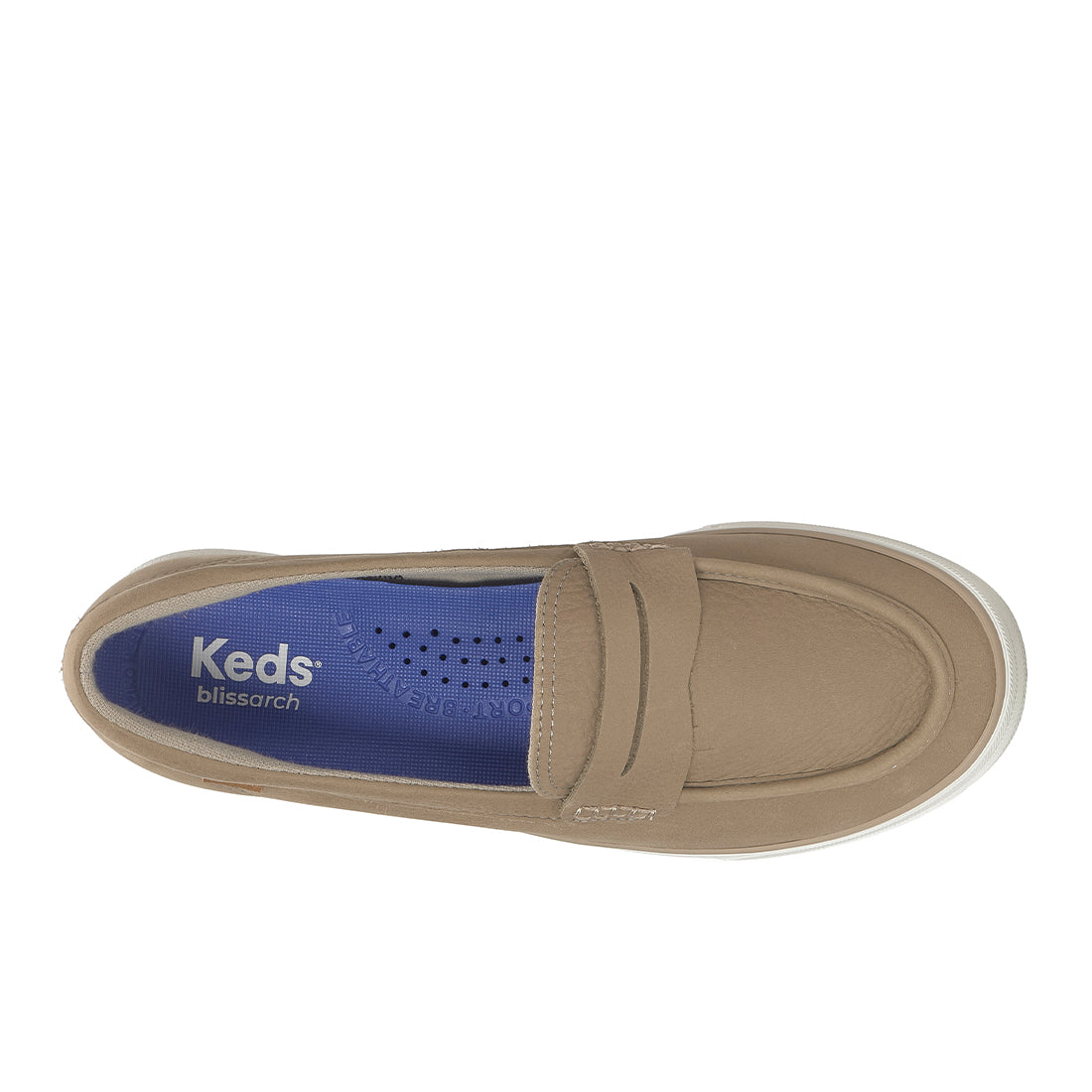 Keds Center III Loafer Leather Taupe