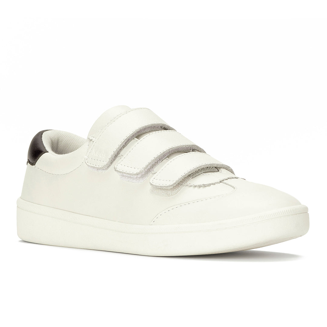 Women's Ace II V Leather Egret/Black Sneaker