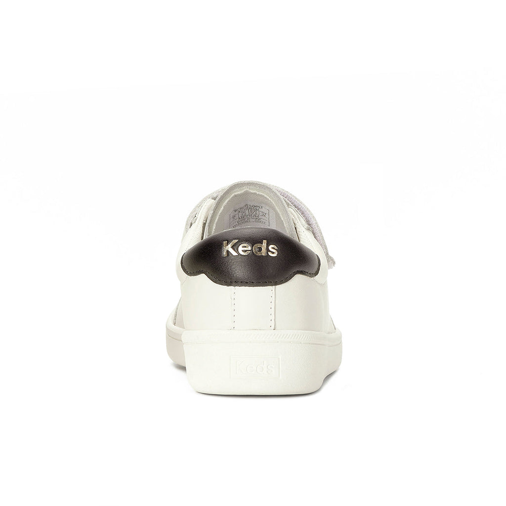 Women's Ace II V Leather Egret/Black Sneaker