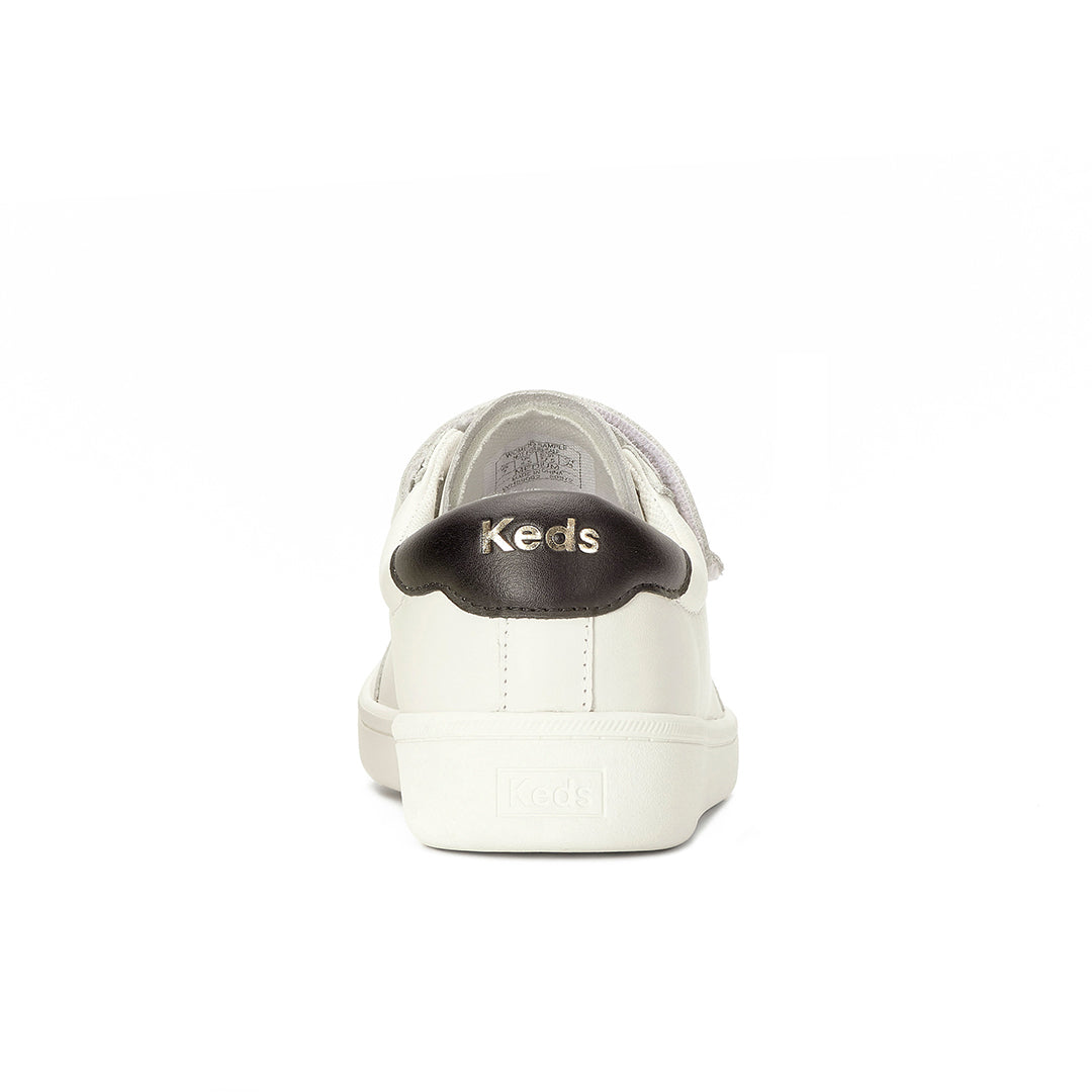 Women's Ace II V Leather Egret/Black Sneaker
