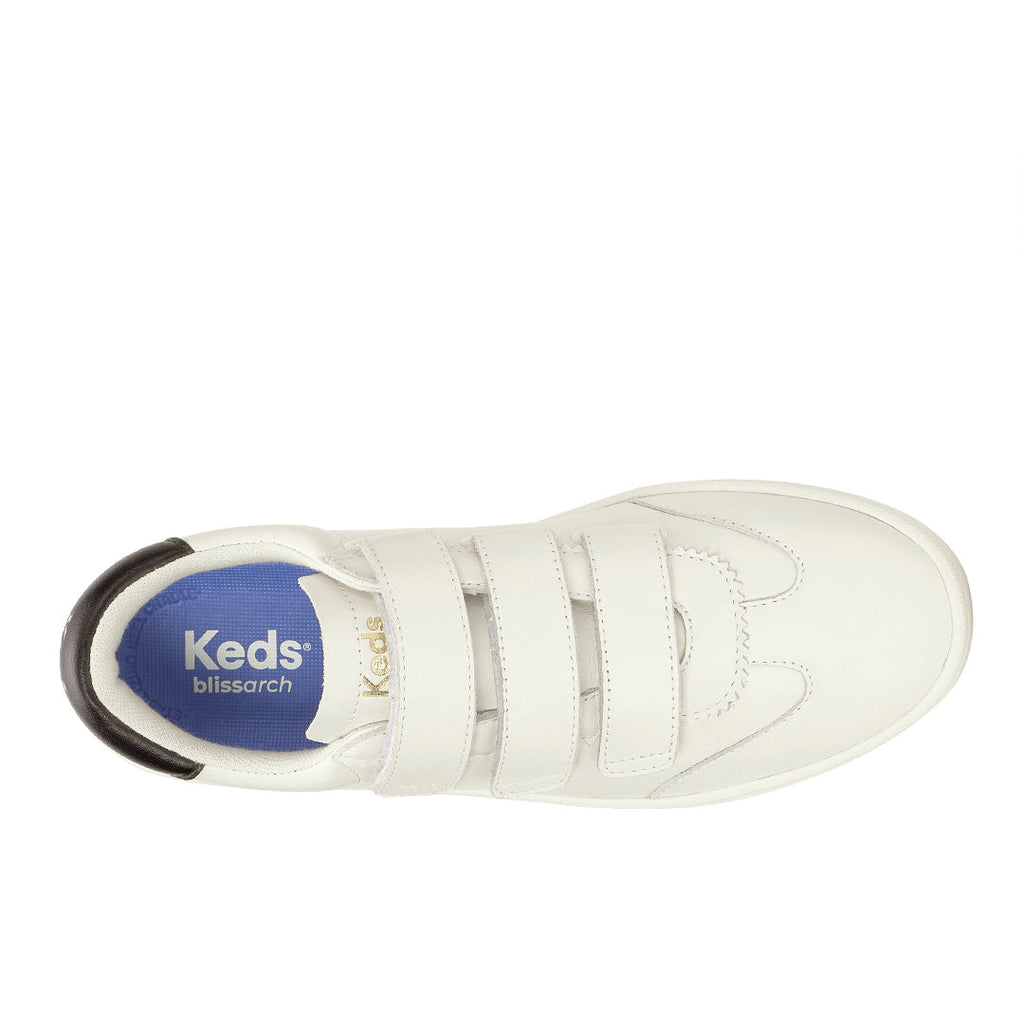 Women's Ace II V Leather Egret/Black Sneaker
