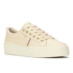 Women's Jump Kick Duo Leather Parchment/Gold Sneaker