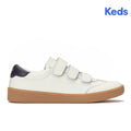 Women's Ace II V Leather Translucent Midsole White/Navy Sneaker