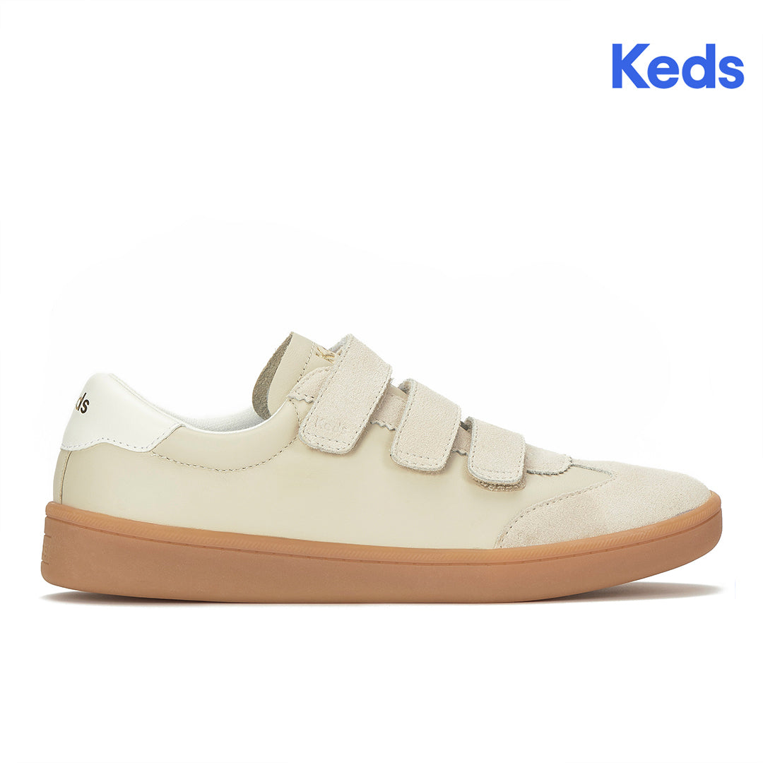Women's Ace II V Leather/Suede Translucent Midsole Oatmeal/Snow White Sneaker