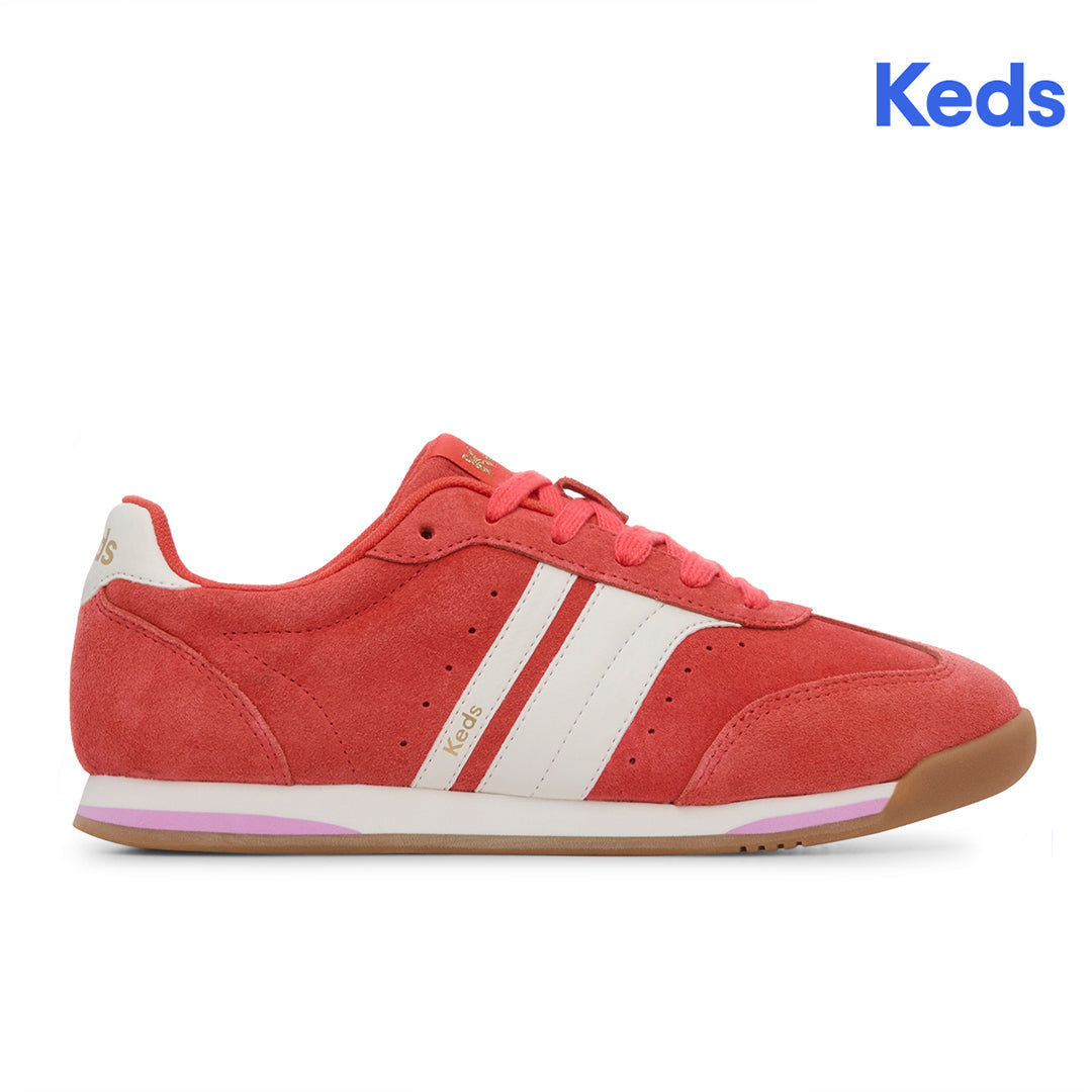 Women's Revival Suede/Leather Orange/Snow White Sneaker