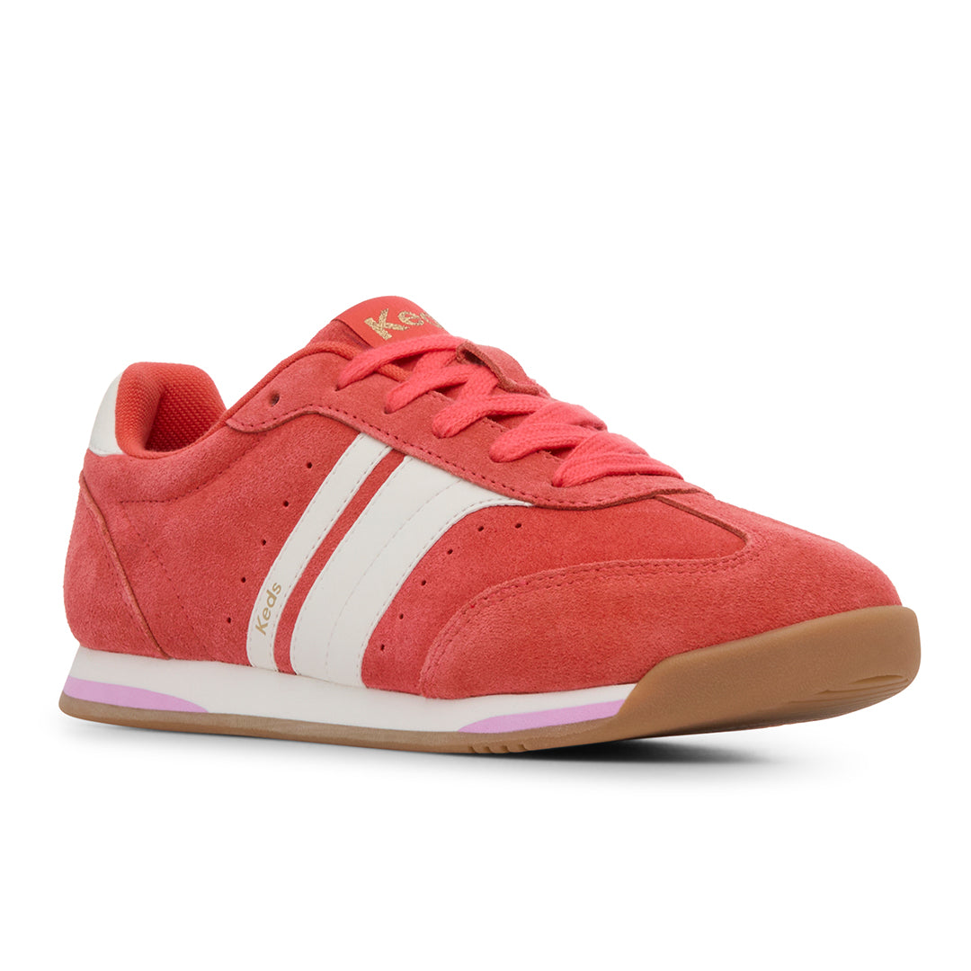 Women's Revival Suede/Leather Orange/Snow White Sneaker