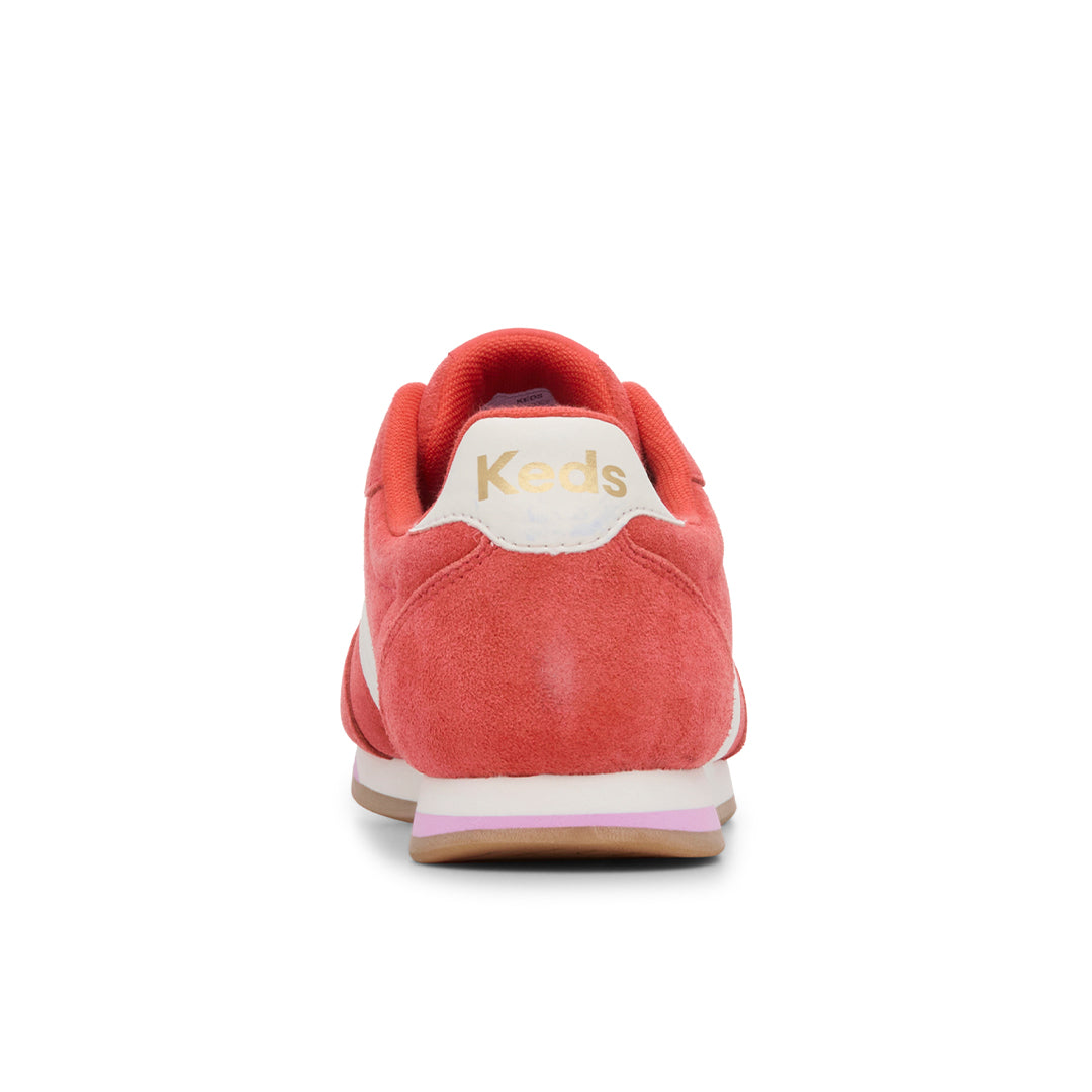 Women's Revival Suede/Leather Orange/Snow White Sneaker