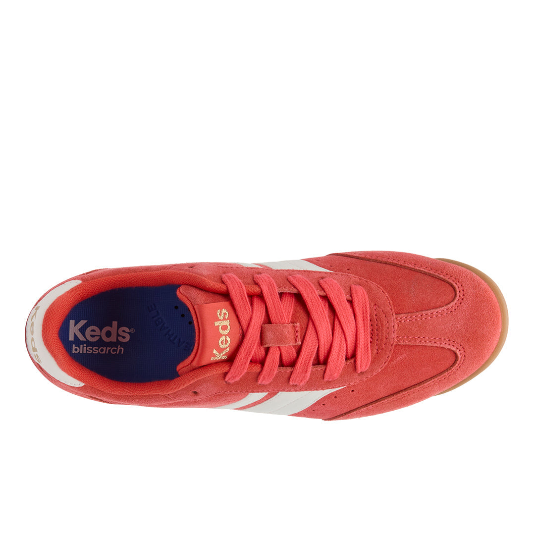 Women's Revival Suede/Leather Orange/Snow White Sneaker