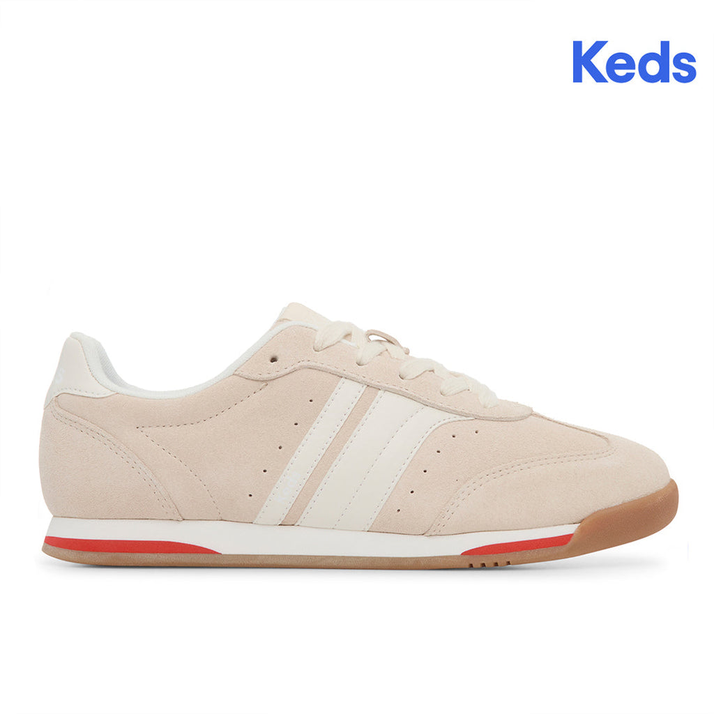 Women's Revival Suede/Leather Parchment/Egret Sneaker