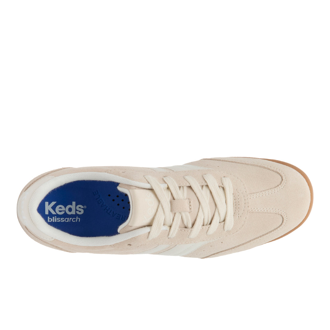 Women's Revival Suede/Leather Parchment/Egret Sneaker
