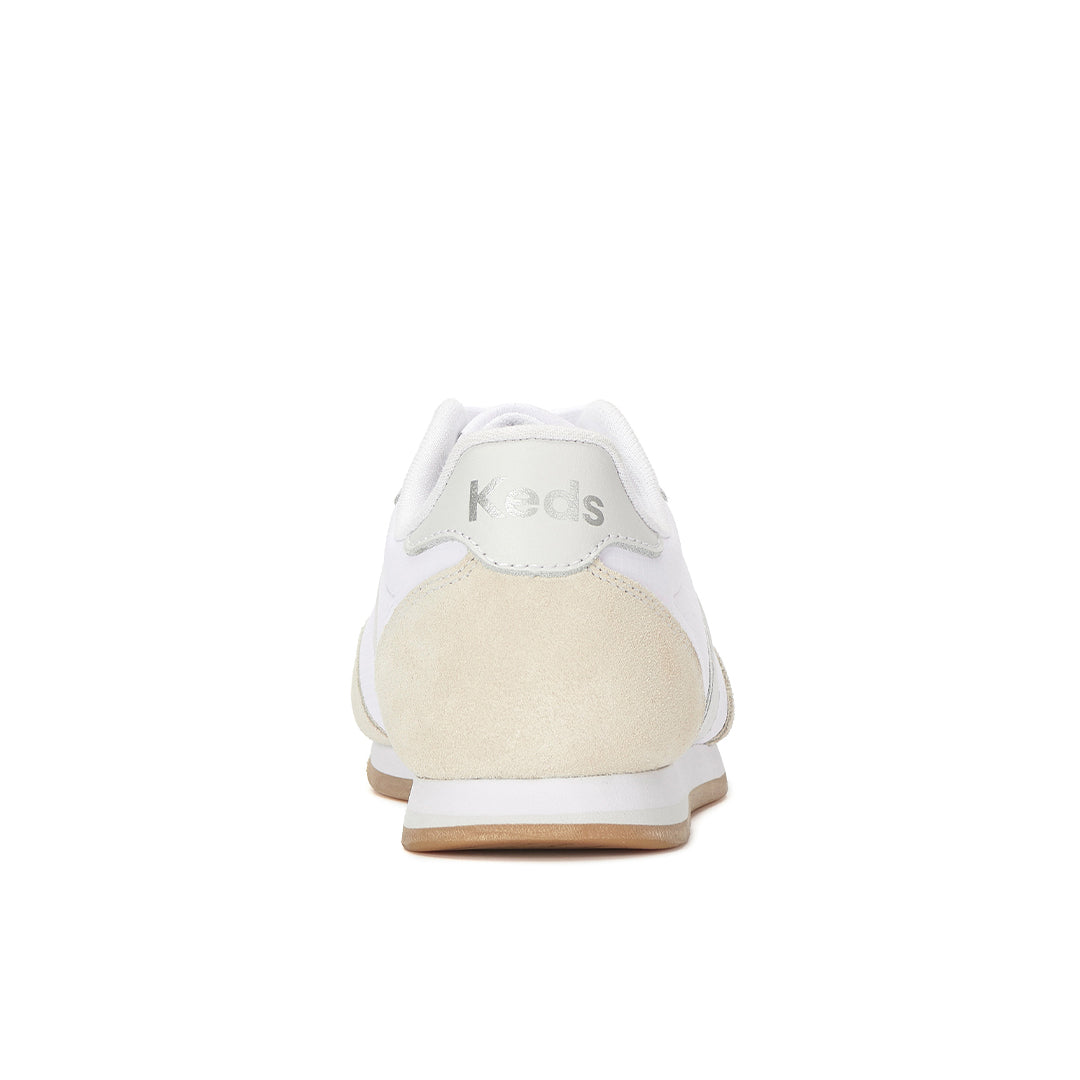 Women's Revival Nylon/Suede/Leather White/Grey Sneaker