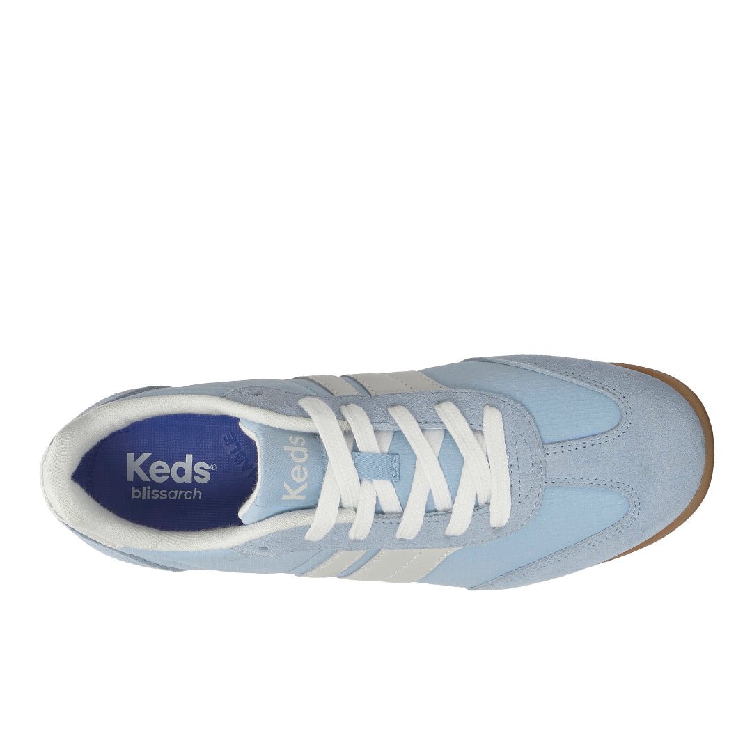 Women's Revival Nylon/Suede/Leather Light Blue/Snow White Sneaker