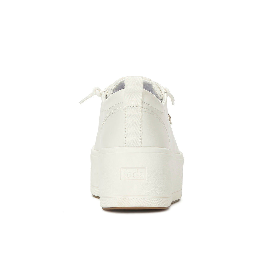 Women's Skyler Slip On Leather Snow White Sneaker
